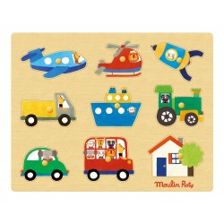 PUZZLE DES TRANSPORTS LES POPIPOP