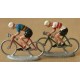 CYCLISTE PEINT