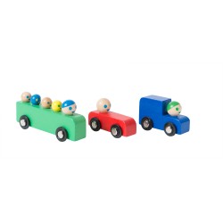 ASSORTIMENT VOITURES + BUS - DANS LA VILLE
