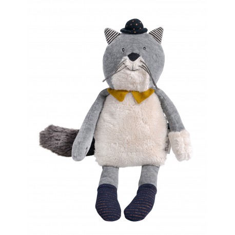 POUPEE CHAT FERNAND - LES MOUSTACHES
