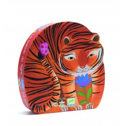 PUZZLE SILHOUETTE LA BALLADE DU TIGRE 24 PCS