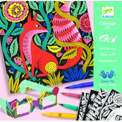 FEUTRES PINCEAUX - FORET FANTASTIQUE