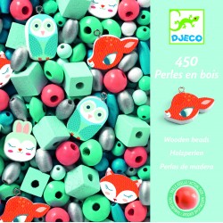 PERLES EN BOIS PETITS ANIMAUX