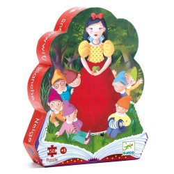 PUZZLE SILHOUETTE - BLANCHE NEIGE