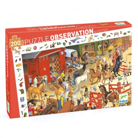 PUZZLE EQUITATION 200PCS