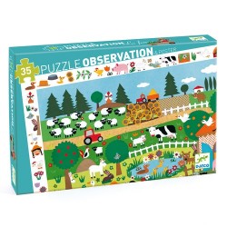 PUZZLE OBSERVATION - FERME 35 PCS