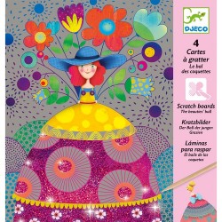 CARTES A GRATTER LE BAL DES COQUETTES