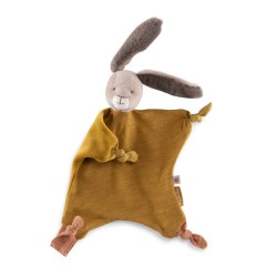 DOUDOU LAPIN OCRE - TROIS PETITS LAPINS