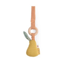 HOCHET ANNEAU BOIS POIRE - TROIS PETITS LAPINS