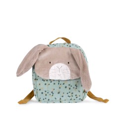 SAC A DOS LAPIN SAUGE - TROIS PETITS LAPINS