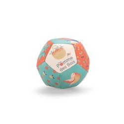 BALLE SOUPLE 10CM POMME DES BOIS