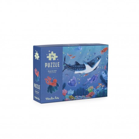 PUZZLE SOUS LA MER PHOSPHORESCENT (24 PCS)