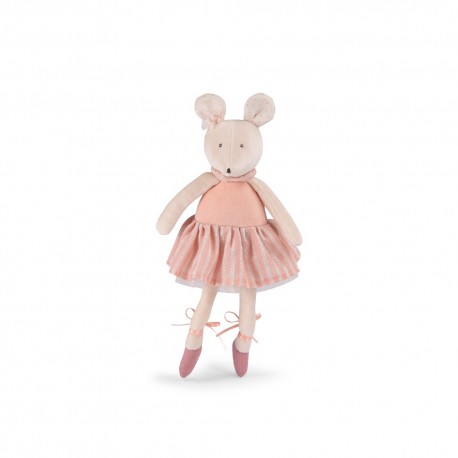 POUPEE SOURIS ROSE - LA PETITE ECOLE DE DANSE