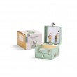 BOITE A MUSIQUE COFFRET - TROIS PETITS LAPINS
