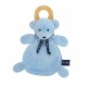 L'OURS DORLOTIN DOUDOU BLEU