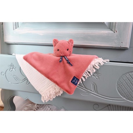 CHAT DORLOTIN DOUDOU PLAT ROSE